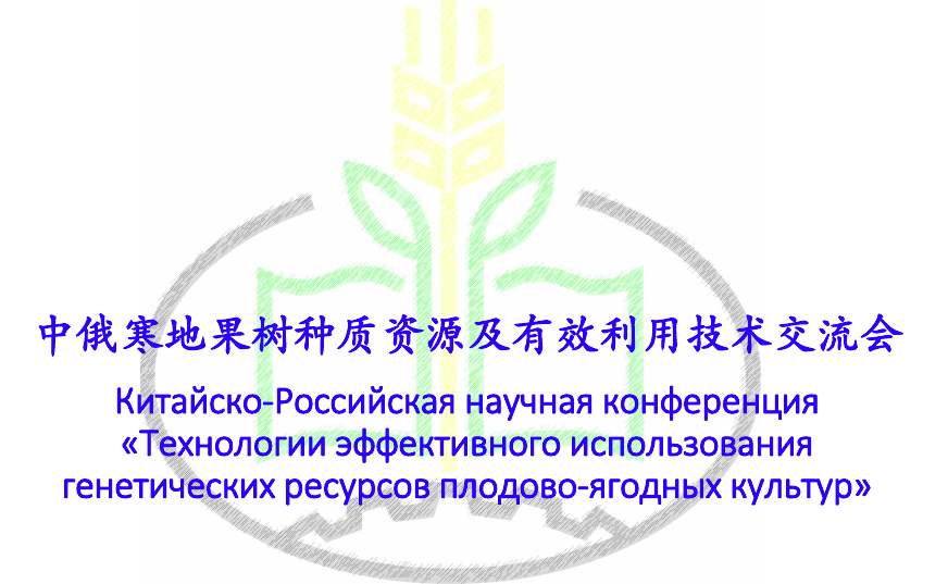 Китайско-российская научная конференция 4 июня 2021